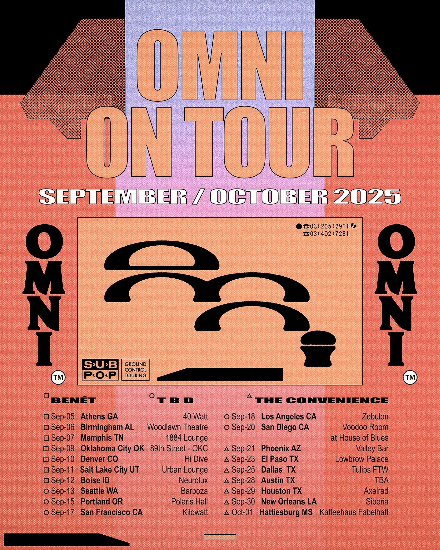 Omni Tour Poster